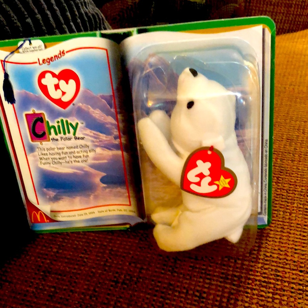 TY Chilly the bear 1994